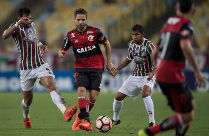 Flamengo Vs Fluminense Players At Maracanã