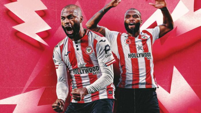 Igor Thiago Celebrating Brentford Goal