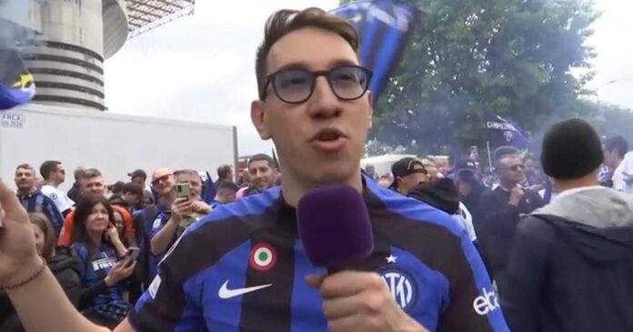 Inter Milan Players Celebrate Serie A Title Chance