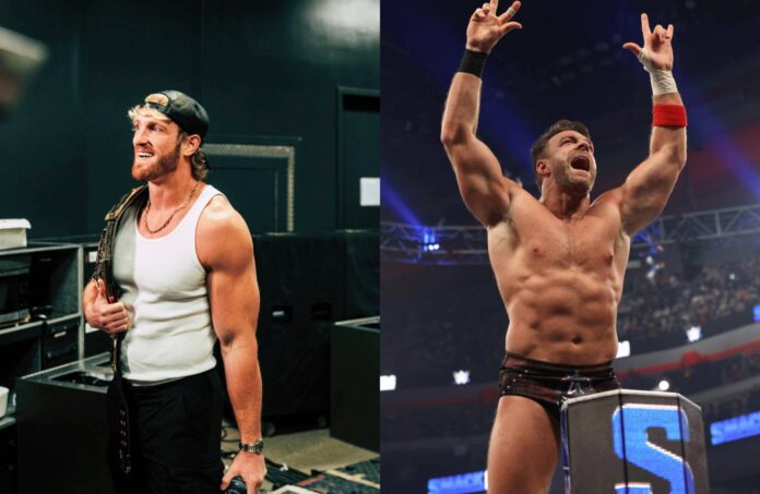 Ishowspeed La Knight Logan Paul Wwe Wrestlemania