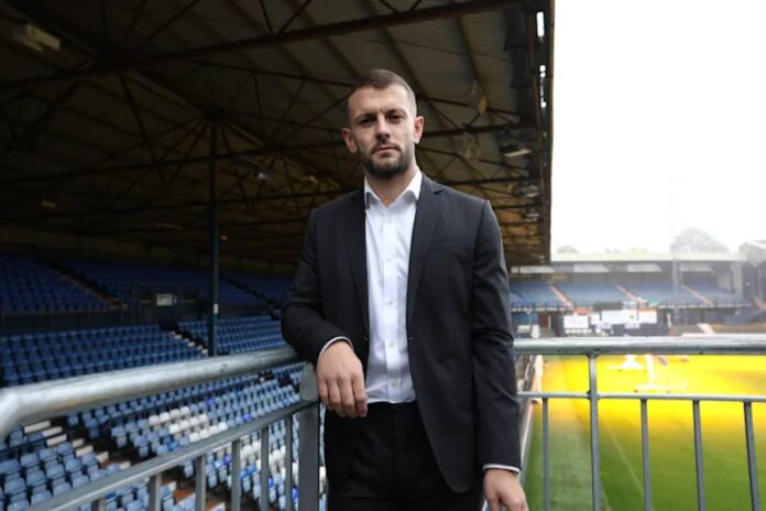 Jack Wilshere Celebrating Luton Town Efl Trophy Win