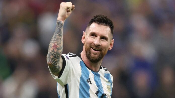 Lionel Messi Argentina Auburn Match