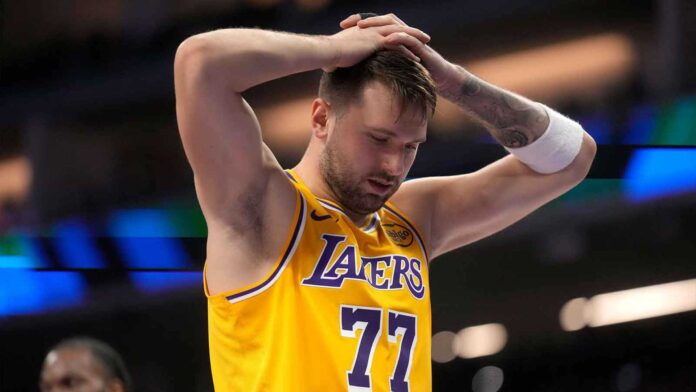 Luka Doncic Injury Lakers Thunder Game