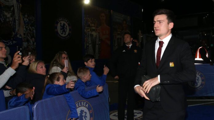 Manchester City Players Celebrate At Stamford Bridge