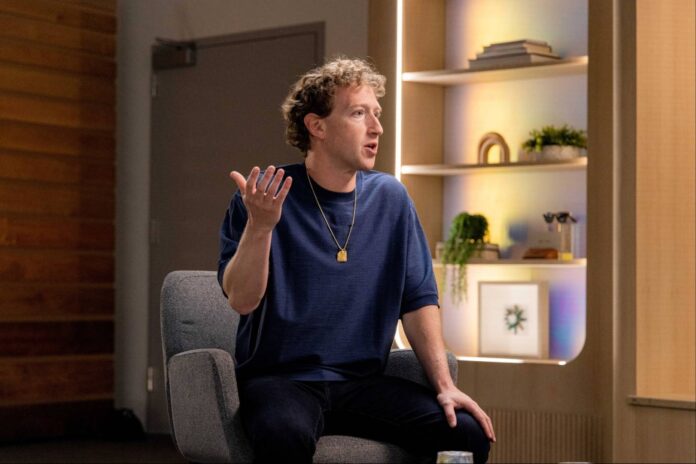 Mark Zuckerberg Ai Avatar Interacting With Employees