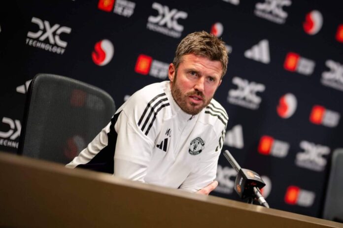 Michael Carrick Manchester United Manager Press Conference