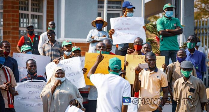 Nafiu Bala Leads Adc Protest In Abuja