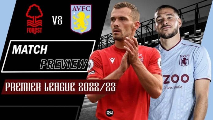 Nottingham Forest Vs Aston Villa Premier League Match
