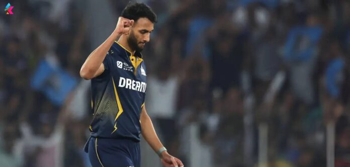 Prasidh Krishna Celebrating Wicket Lsg Vs Gt Ipl 2026