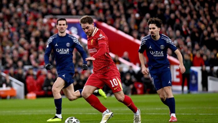 Psg Vs Liverpool Champions League Quarter Final 2026