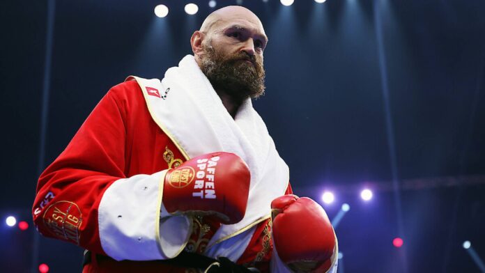 Tyson Fury Boxing Arslanbek Makhmudov Fight